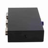 Switch VGA a 2 porte 15 pin femmina Supporta 1920x1440 Scocca in metallo Scatola switch VGA 2 in 1 out per PC TV