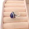 Sodalite Gemstone Jewelry. 925 Sterling Silver Ring, Handmade Silver Ring Jewelry, Sodalite Jewelry For Thanksgiving Gift
