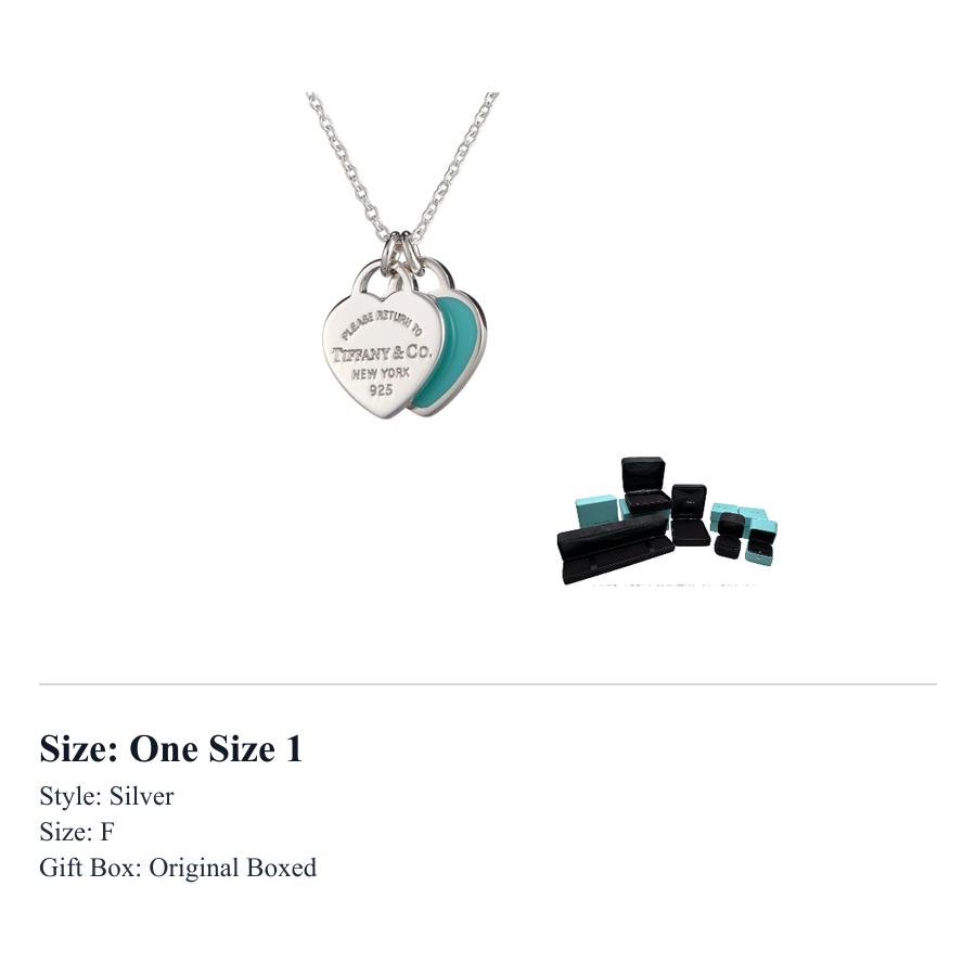 TIFFANY & CO . 2000-2020er Herz Rückkehr Halskette 27125107