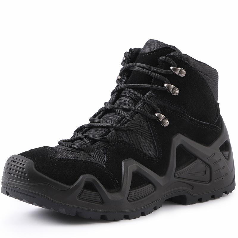 Manufacturer's Men's Boots Outdoor Combat Waterproof Hiking Shoes Training Riding Fishing