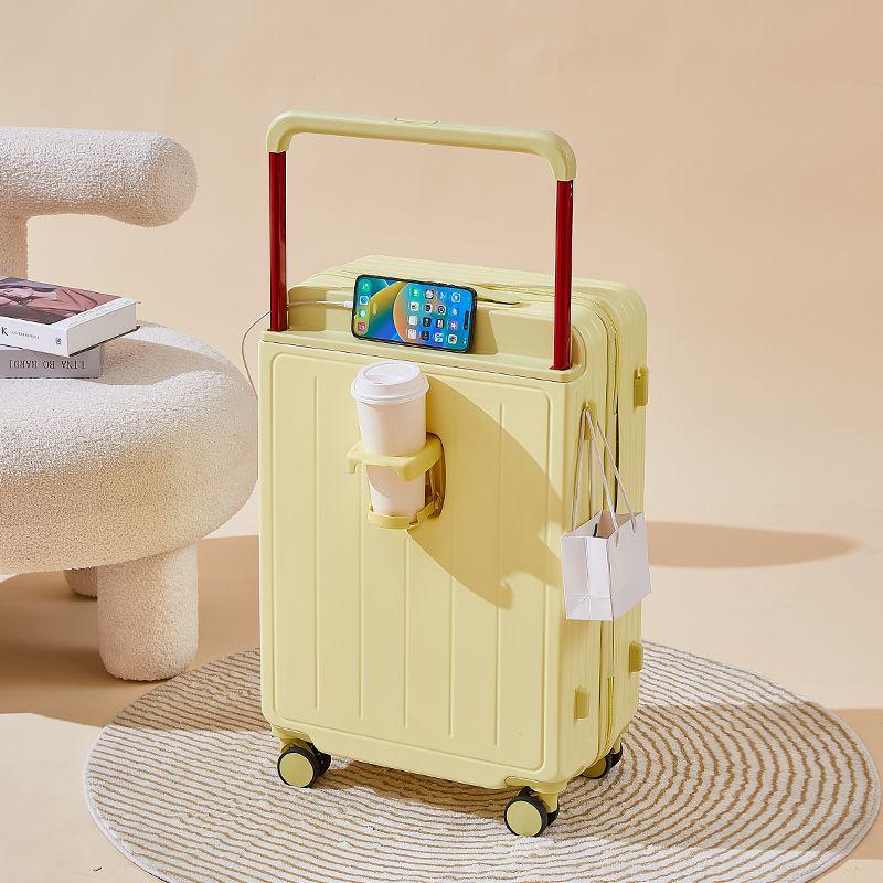 Multifunctional Large-Capacity Suitcase with Wide Handle and Combination Lock for Travel