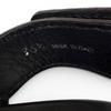 Great MIUMIU Sandals Chunky sole logo belt included black leather 36.5 5X251E Used
