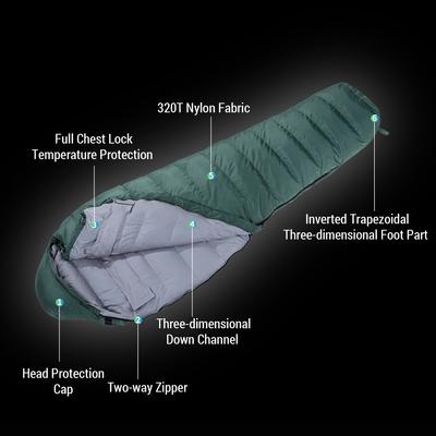 Mummy Sleeping Bag Winter Outdoor Backpacking Sleeping Bag for Camping Hiking