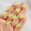 30Pcs New Mixed Nail Art Resin Coconut Tree Designer Charms Rhinestones DIY Craft For Nail 3D Decorations