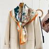 88*88cm Silk Scarf Women 100% Pure Mulberry Big Square Twill Scarf Lightweight Summer Shawl Elegant Neck Wrap Gift