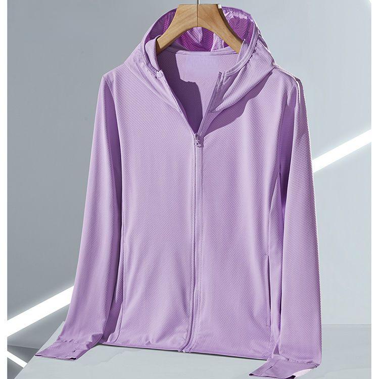Summer Ladies' Cool Sunscreen Clothes with Hoodie