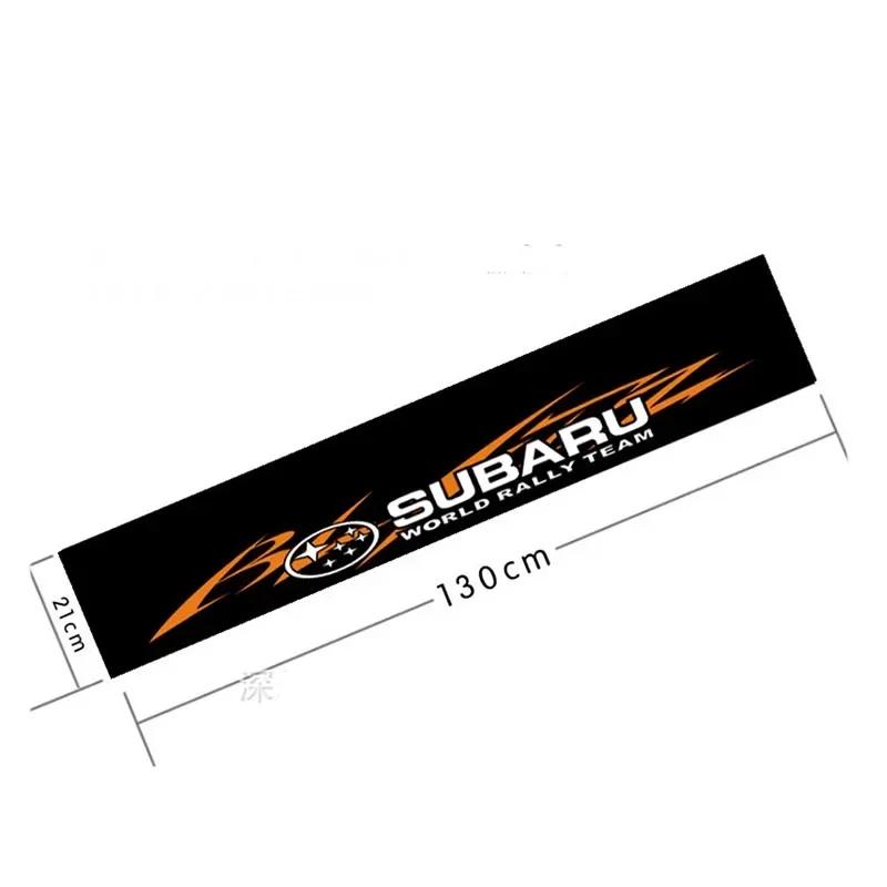 Car Front Windshield Reflective Stickers Window Decal Decoration for Subaru WRX STI Forester Impreza Legacy Outback BRZ XV 2025 X4