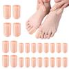 SEBS Anti-Wear Toe and Finger Sleeves: High Heel Friction, Little Toe & Thumb Protector, Toe Separators.