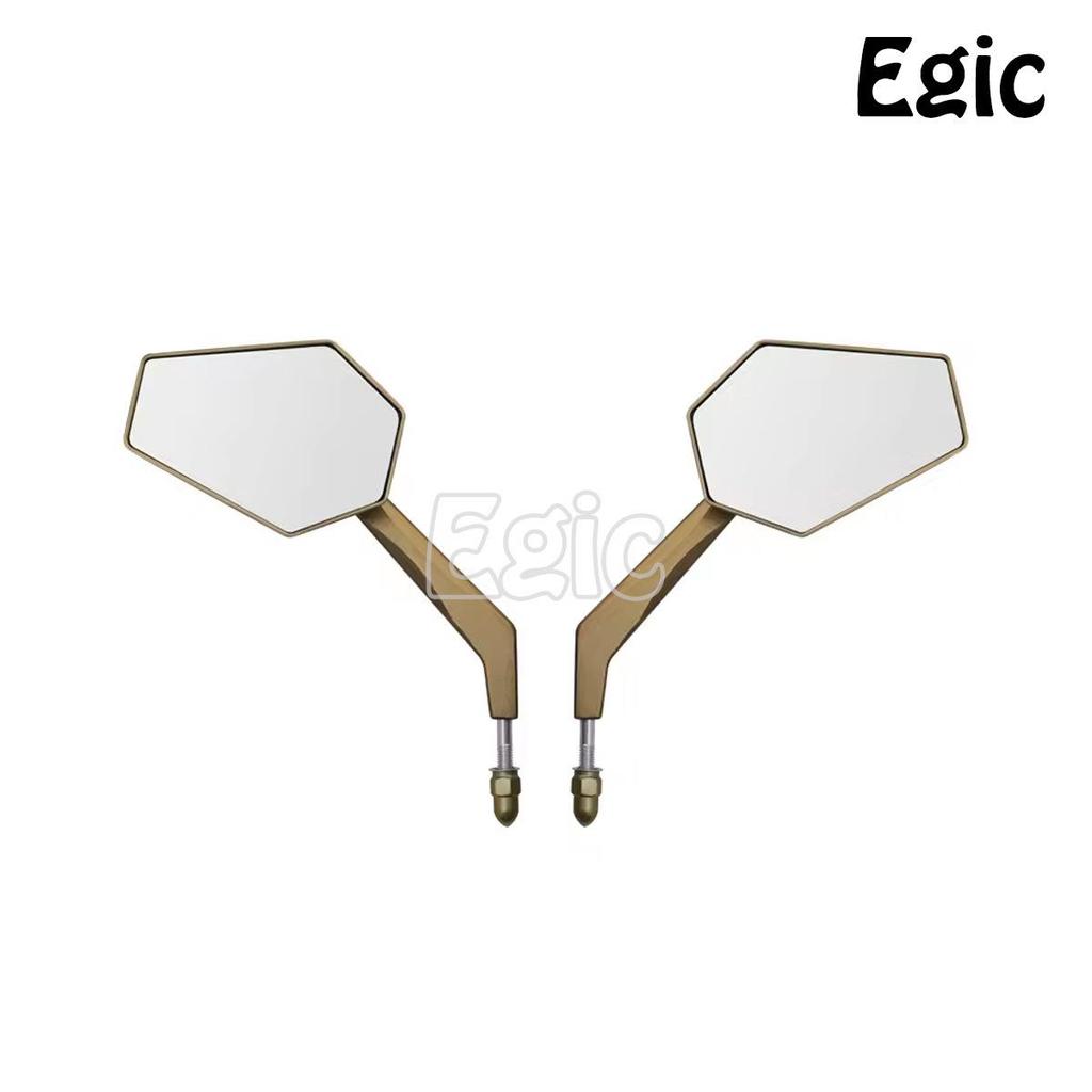 Harley XL883/1200 Retro Brass Rearview Mirror for Street Glide, Road King, Softail, Dyna