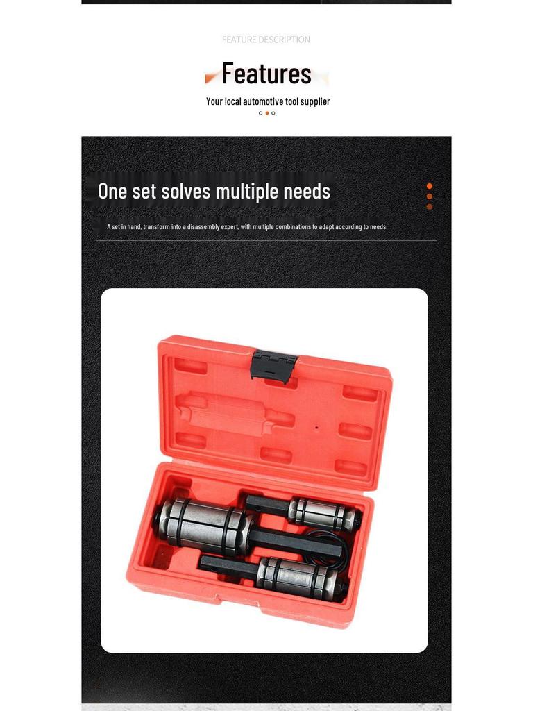 3-teiliges Auspuffrohr-Aufweit- und Reparaturwerkzeugset