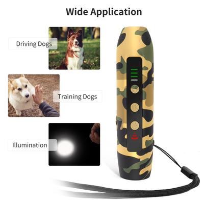 Ultraschall-Hundevertreiber, 3 Modi, tragbares, aufladbares Hundeantriebsgerät mit intelligenter Hochfrequenz