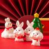 Micro Landscape Decoration Cute Cartoon New Year Rabbit Gift Rabbit Resin Decoration