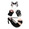 Handmade Demon Fox Lo Niang Fox Ears Beast Ears Headband Furui Beast Suit Cat Claw Beast Claw Comic Exhibition Cos Fox Tail Suit