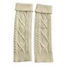 Womens Lolitas Knit Long Socks Leg Warmers Harajuku Boot Socks Winter Warm Ankle Heap Socks Fashion Leg Socks Streetwear