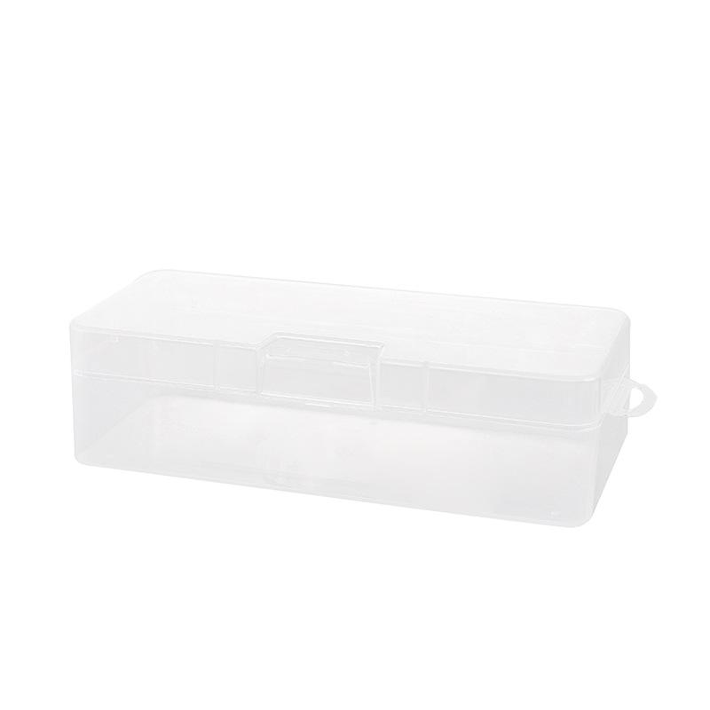 Medium Stationery Box Pp Empty Box Rectangular Transparent Storage Box Packaging Box Hardware Parts Jewelry Component Box
