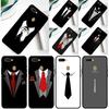 Suit and Tie Case For Oppo A40 A60 A80 A16 A76 A96 A18 A38 A58 A78 A98 A91 A15 A17 A74 A94 A54 A57S Cover