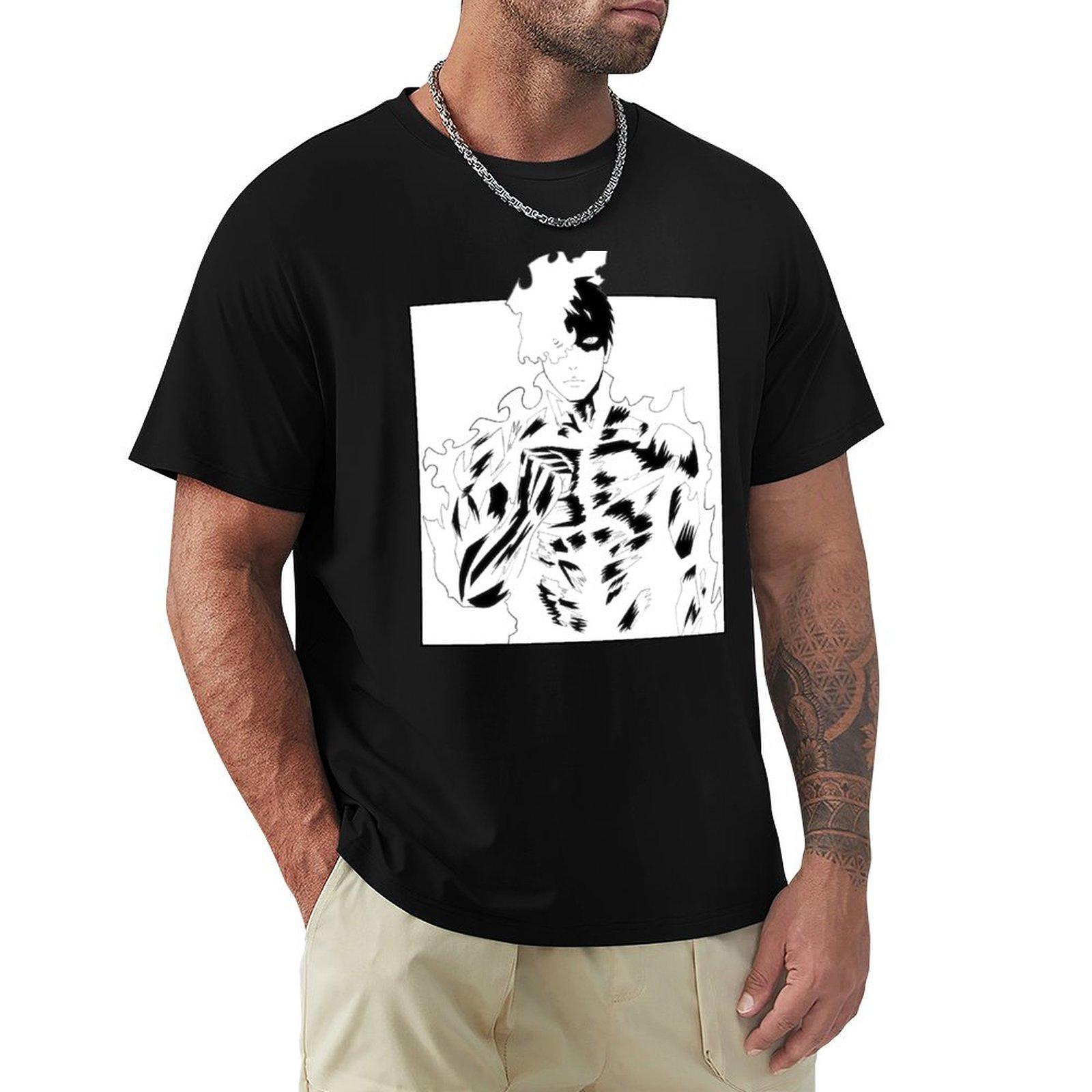 

Agni TShirt blanks Man tshirt anime stuff graphic tee shirt plain white t shirts men 4XL