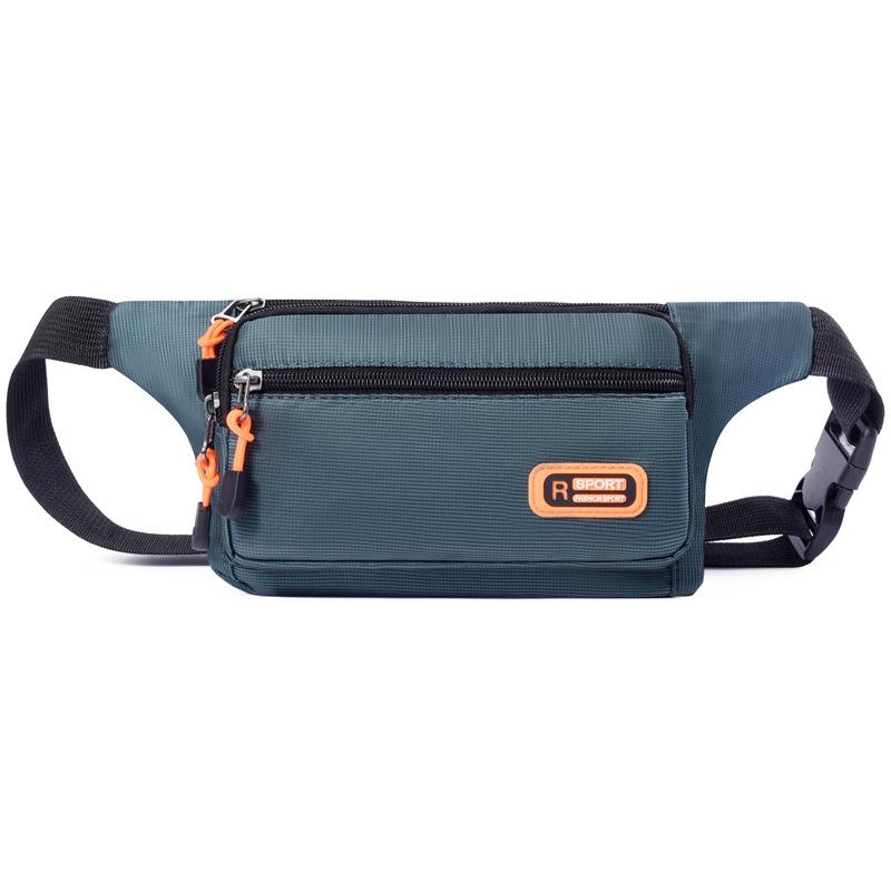 New Style, Four Zipper, Multi-layer, Men's Waist Bag, Men's Running and Fitness, Outdoor Sports, Leisure, Women's, Travel, Mobile Wallet