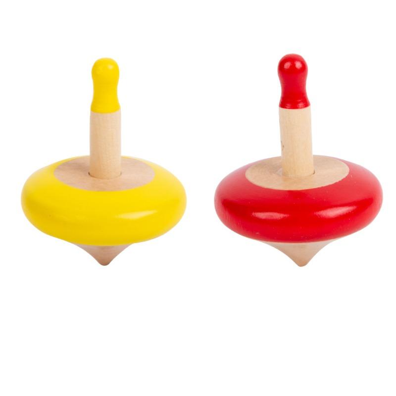4pcs Gyro Toy Colored Gyro Toys Funny Table Tops Gyro Toys Portable Small Gyro Toy