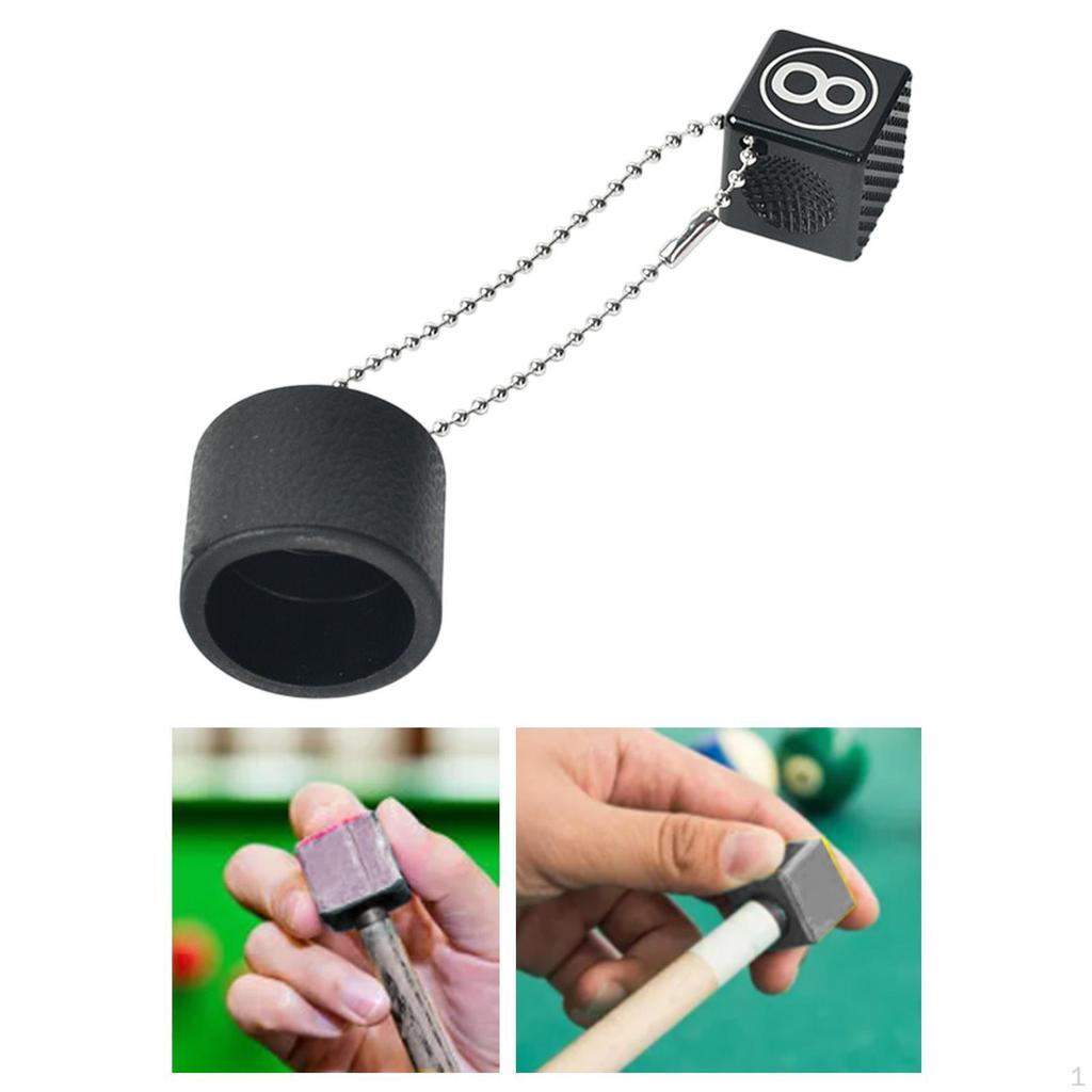Billiard Chalk Holder Aluminum Alloy Pool Cue