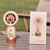 Portable Mini Pocket Cooling Fan  Handheld Fan Cartoon Cute Capybara Small Fan Outdoor Usb Charging Small Fan Gifts