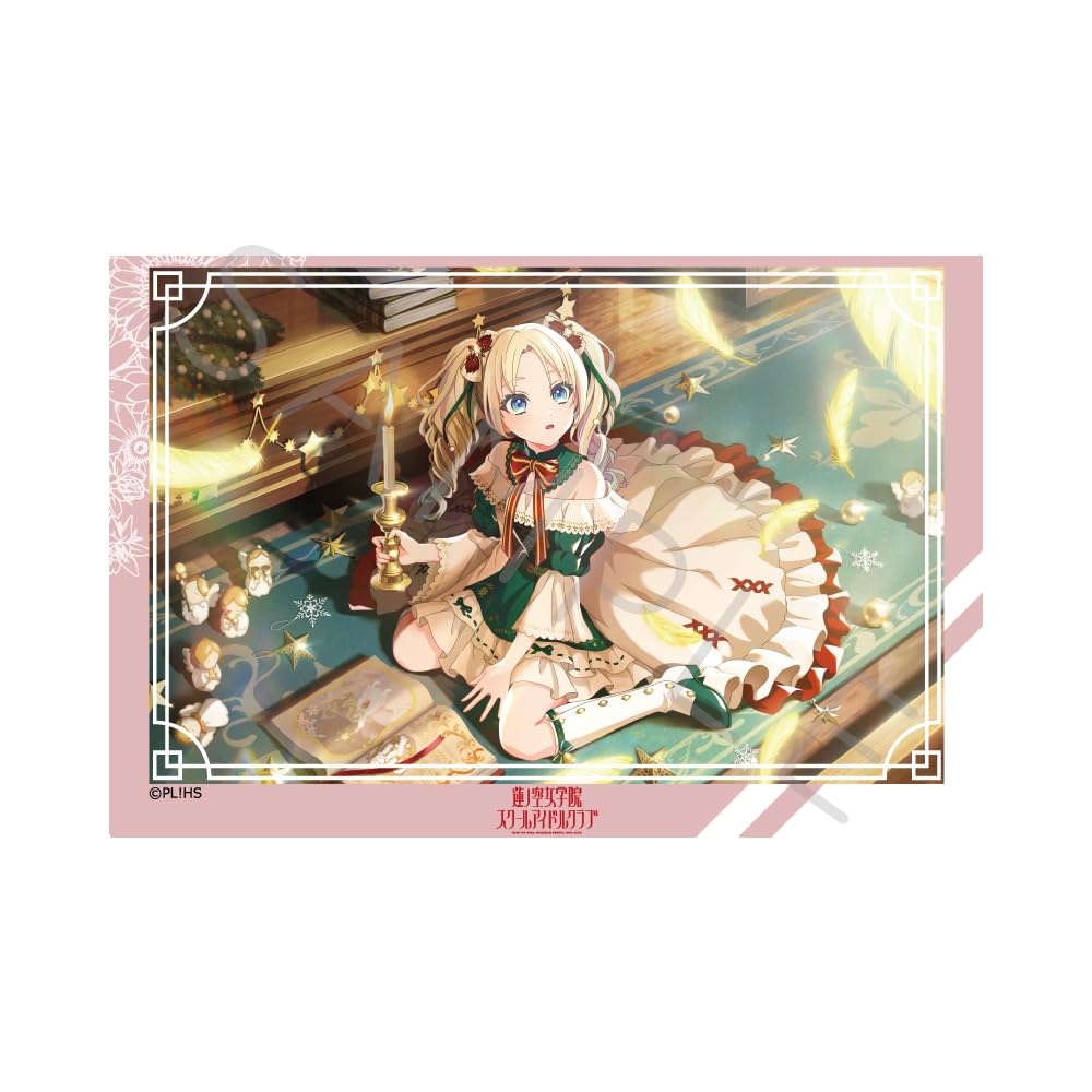 Hasunozora Academy School Idol 7. Serie Sammel-Klarsichtkarten-Sticker Box "Love Live! "Mädchenclub" 8-teilig