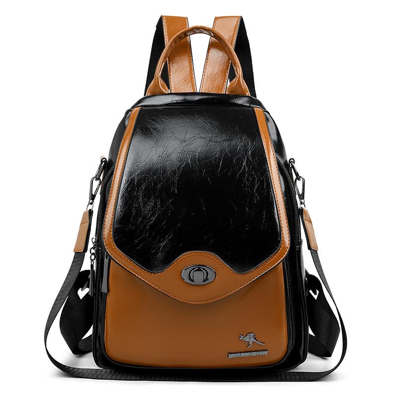 Dual-shoulder Bag Trendy Color-matched Style Women's Small Bag for Commuting and Outings