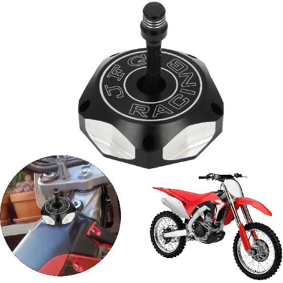 Motorcycle Gas Fuel Tank Cap Cover For CRF250R 2004-2017 CRF250X 2004-2017 CRF450R 2002-2016 CRF450RX 2017-2018 XR80 88-89 XR250 86-04 XR650R 04-07