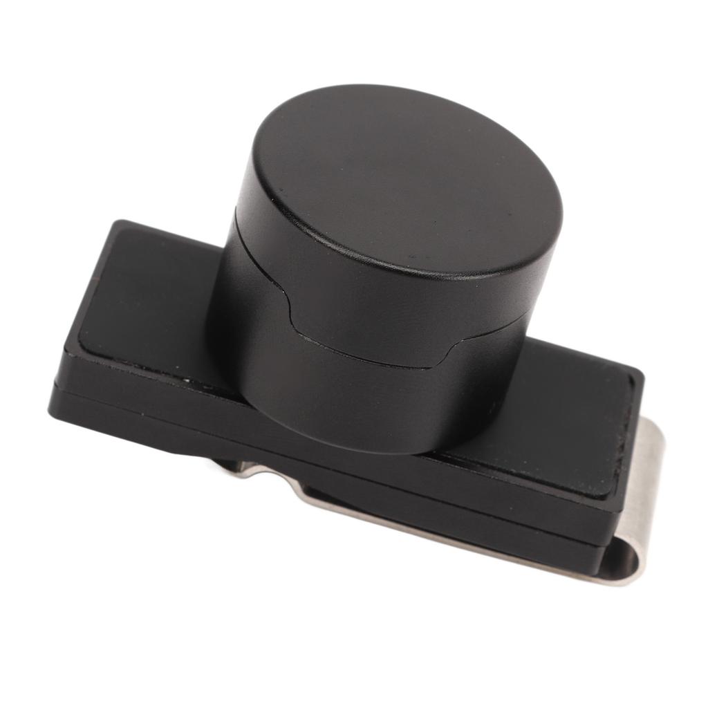 Portable Magnet Billiard Cue Chalk Holder with Stainless Steel Fixed Clip Tools Snooker Accessories