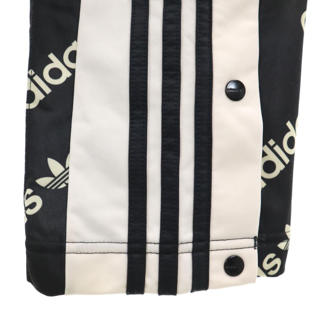 Adidas Originals Trefoil Logo Adibreak Track Pants S Black Jersey Women Used