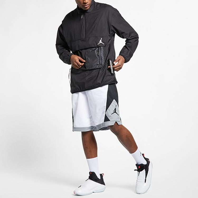 Pánská tréninková basketbalová bunda Air Jordan 23 Bunda Černá AJ1070-010