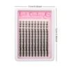 140pcs Fairy Eyelash 8-18mm Manga Eyelash C Curl Upright - Large Span DIY Eyelash Natural Expansion Wet Look Sharp Anime Eyelash