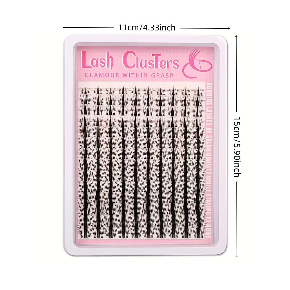 140pcs Fairy Eyelash 8-18mm Manga Eyelash C Curl Upright - Large Span DIY Eyelash Natural Expansion Wet Look Sharp Anime Eyelash