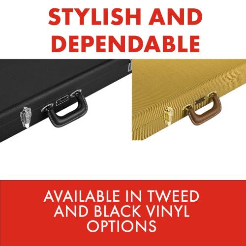 Fender Classic Series Trekasse - Strat?/Telefon?, Svart