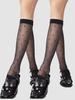 1/2/3/5Pairs Polka Dot Calf Socks, Fashion College Style Knee High Socks, Women'S Stockings & Hosiery