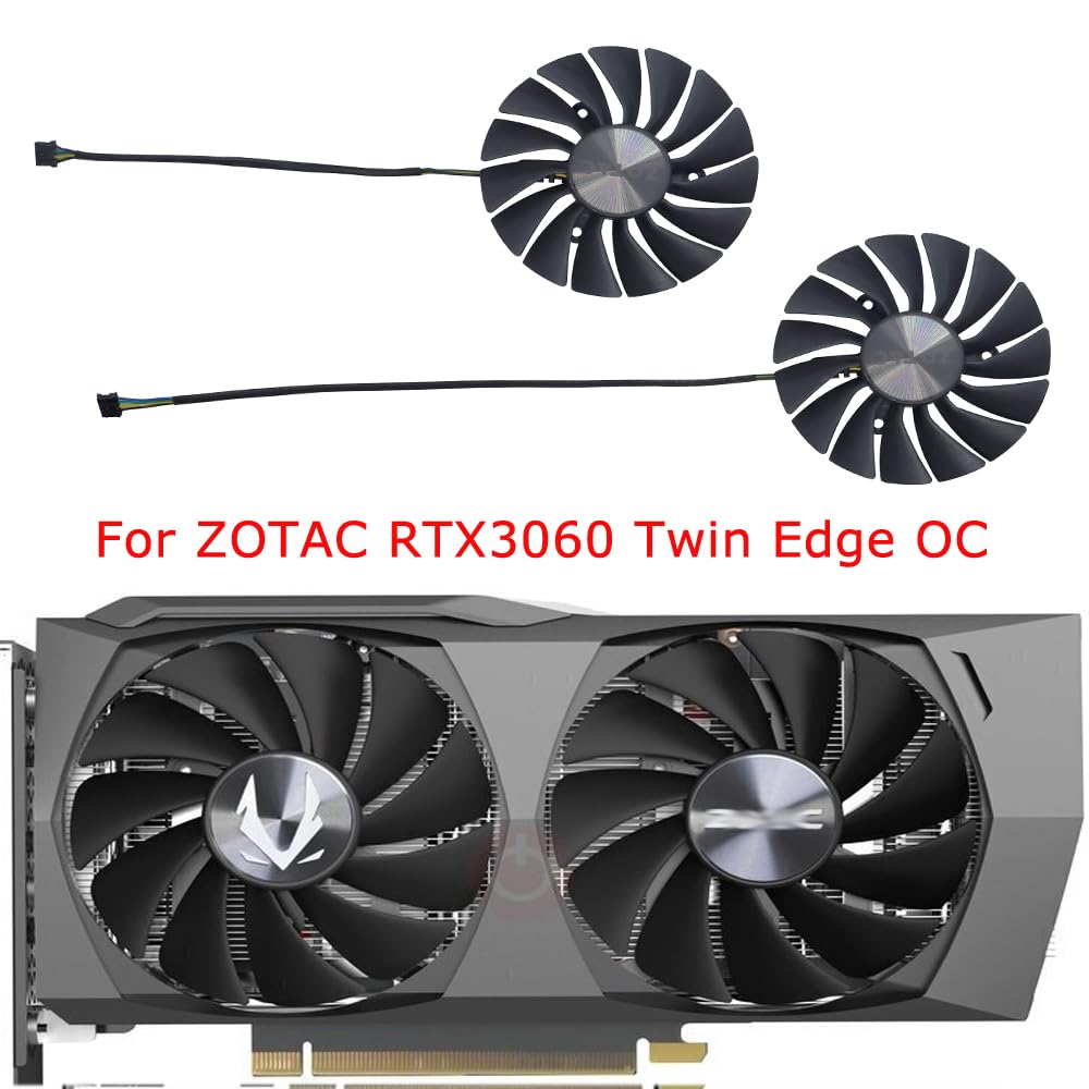 DIY GA92S2U GPU Graphics Card Fan for ZOTAC RTX SUPER MINI Twin Edge OC VGA Cooler 2070, 2060, 2060S, 2070S, RTX3060, 3050, 3060Ti,