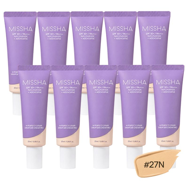[Cardi B’s Pick] MISSHA M Perfect Cover Serum BB Cream Pro 20ml  SPF50+ PA++++ (35 Options)