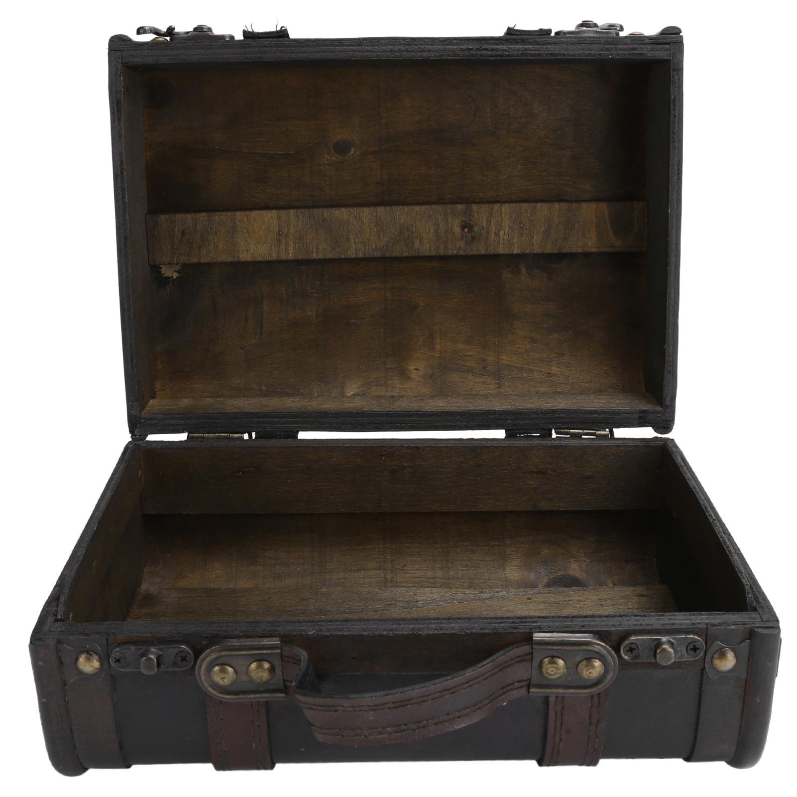 Retro Jewelry Storage Box Earring Necklace   Case Home Decoration Photography Props