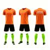 Adult Soccer Jersey Combo Set Club Style Fan Version Breathable Windproof Moisture-Wicking Short Customizable Team