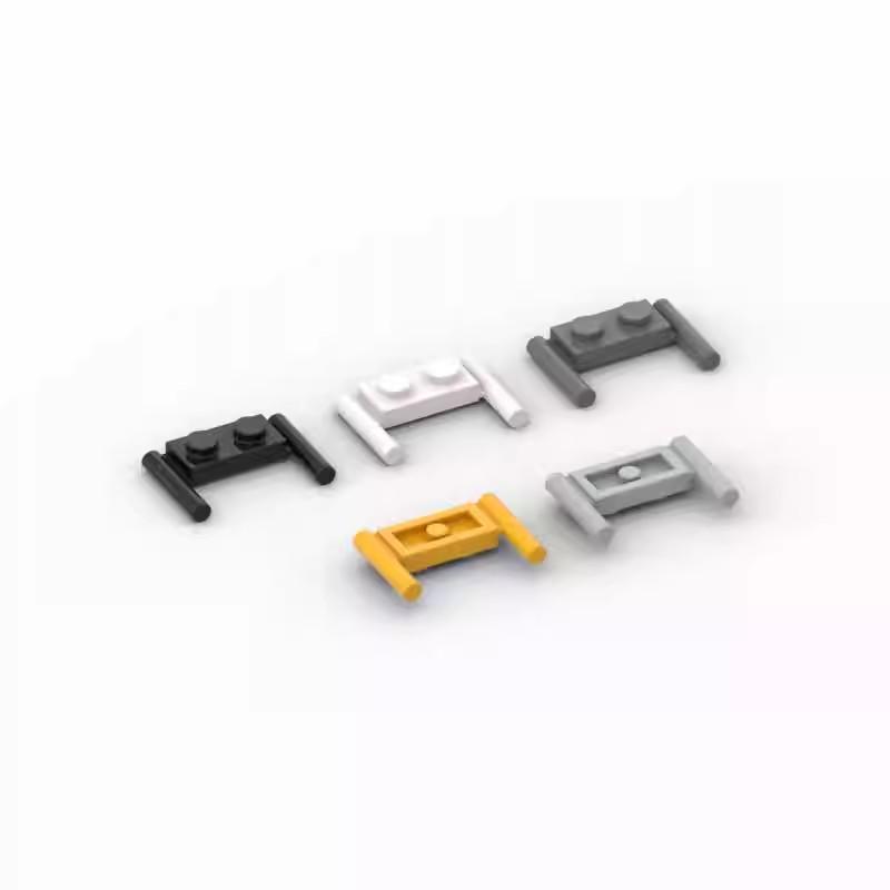 

20pcs MOC Compatible Assembles Particles 3839 Plate Modified 1 x 2 with Bar Handles Building Blocks Parts DIY Brain Game Gift To
