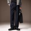 High-end Straight Casual Pants Spring and Autumn Drape Pants Men's Straight Pants Loose High-end Suit Pants Men's