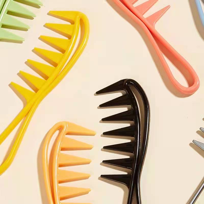 Grzebień do strzyżenia włosów w salonie fryzjerskim, rozplątujący, grzebienie z szerokimi zębami, profesjonalna męska szczotka do stylizacji włosów, grzebień zapobiegający plątaniu się, fryzjer