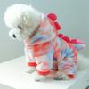 Dog Furry Jumpsuit for Dogs Boy Girl Medium Dogs for Indoor and Outdoor Use Cartoon Dinosaur Clothes Outfit for Pet Dogs