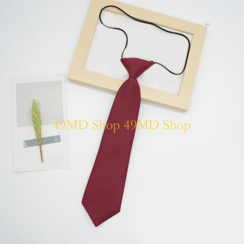 49MD Women JK Uniform Tie Knot Freely Neck Tie For School Uniform And Everyday Use
