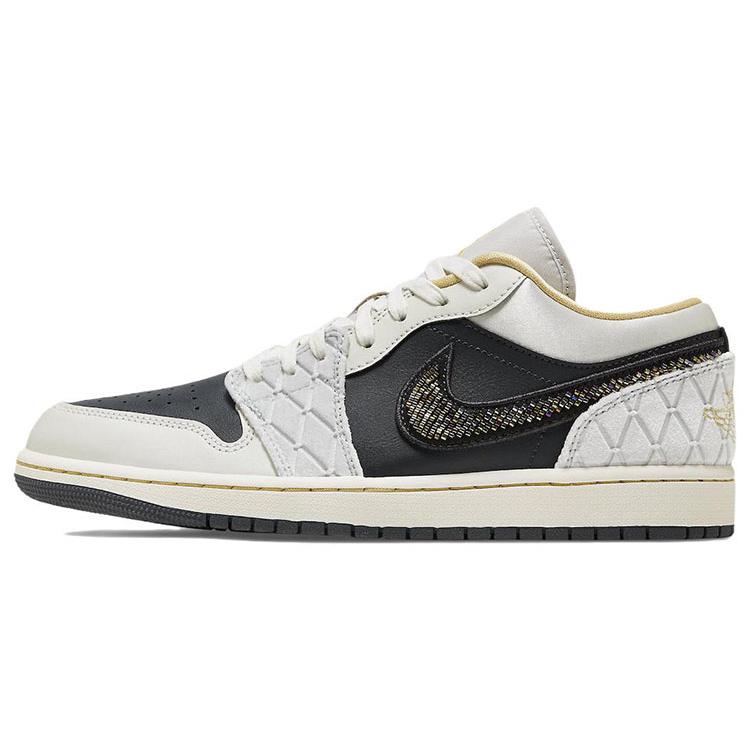 

JORDAN 1 Low Beaded Swoosh 47.5