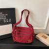 Women's Bag Solid Shoulder Bag Lightweight Nylon Crossbody Bag