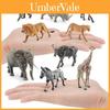 Realistic Pvc South African Animal Figurine Set Featuring Zebra Lion Hyena Rhino Buffalo Elephant For Home Decor And Educational Play