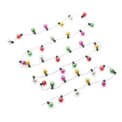 Christmas Decoration Small Light String Small Ball Light Bulb String Toy Craft Accessories