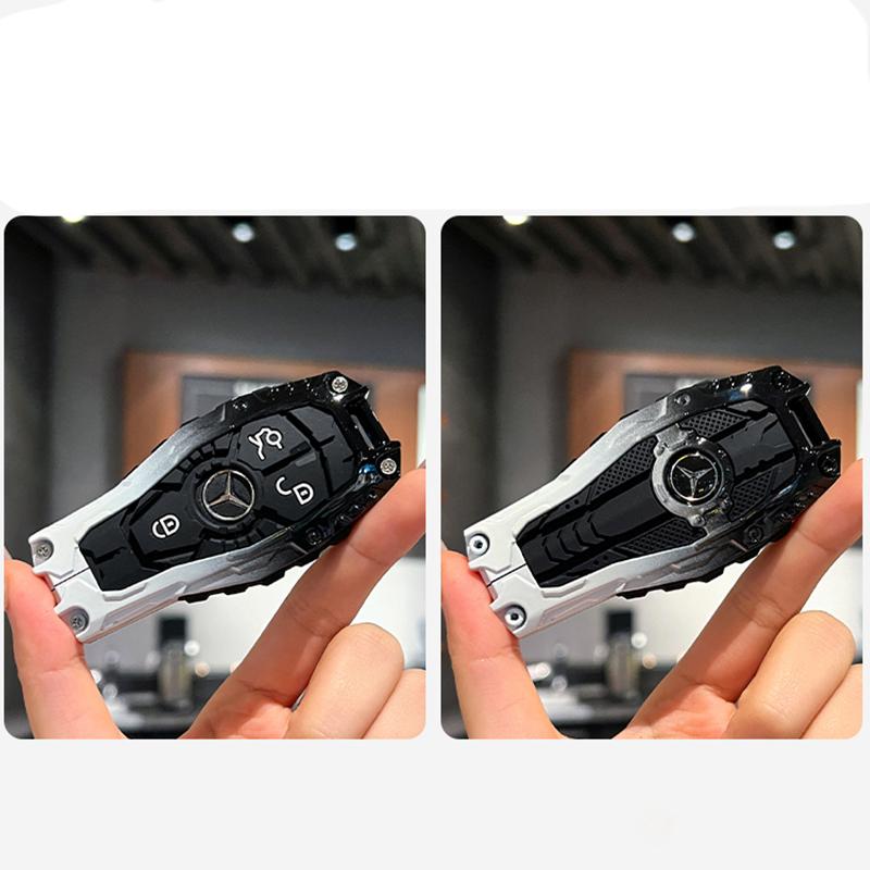 2025 Neue Auto-Fernbedienung Smart Key Hülle Abdeckung Für Mercedes Benz A B C E S Klasse C200 C300 E350 E260L W205 CLA CLS GLA GLC GLE GLS Zubehör