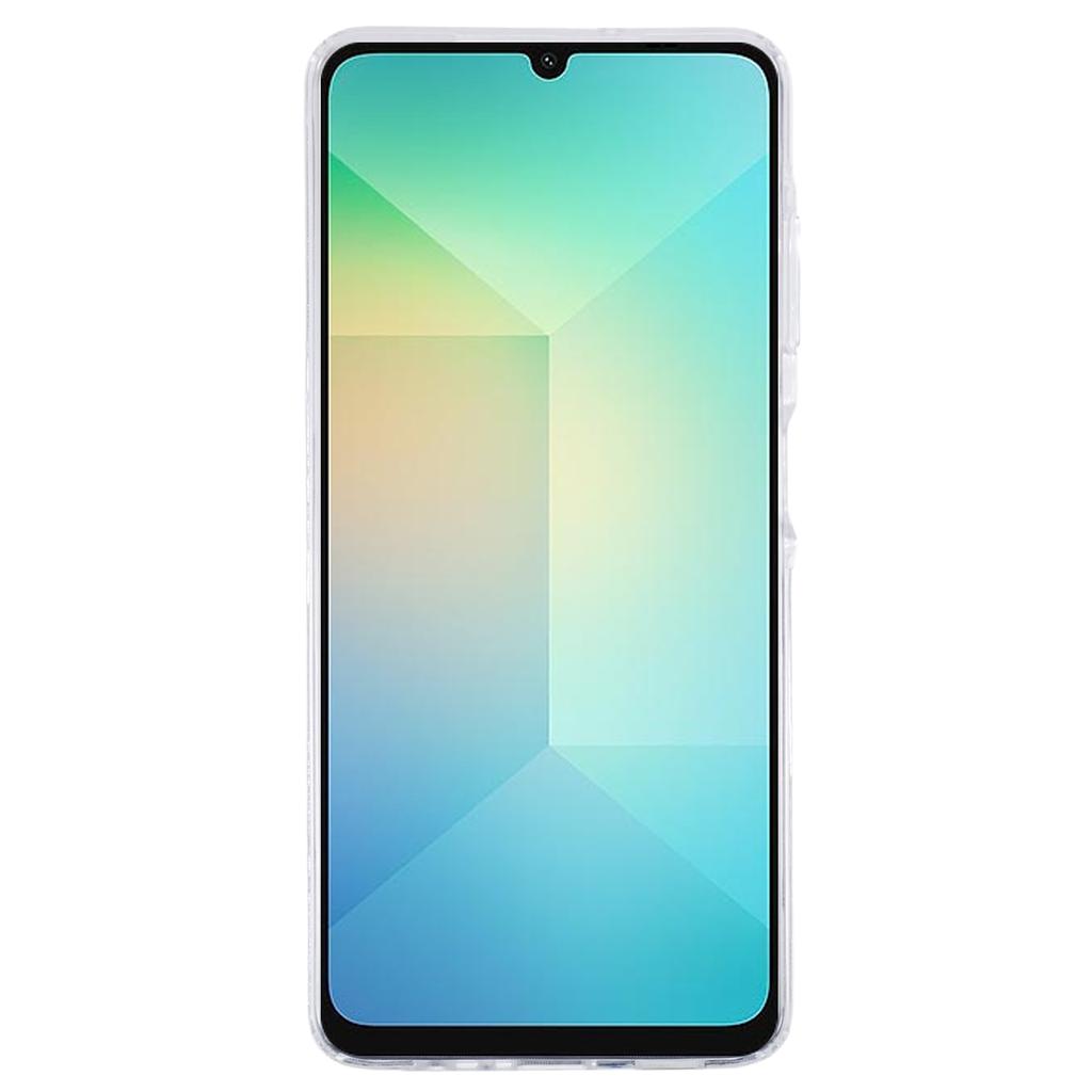 For Samsung Galaxy A06 4G Case TPU Flower Printing Pattern Air Cushion Design Protective Cover